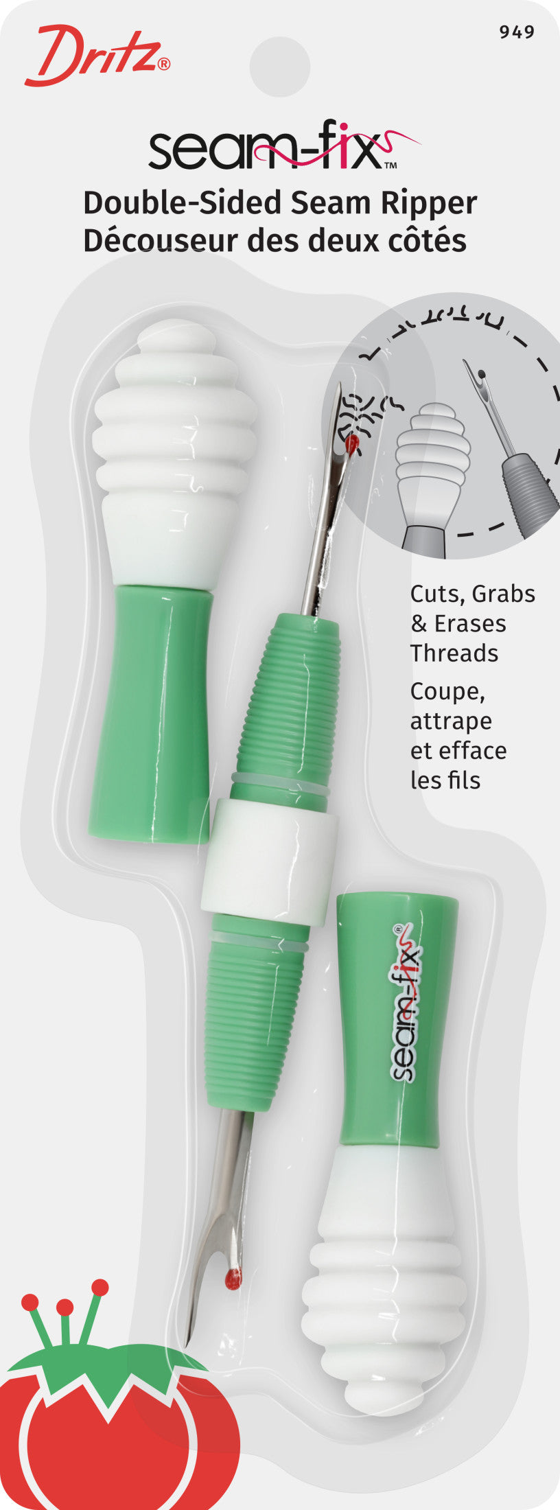 Dritz Seam-Fix Double-Sided Seam Ripper | Handicraft