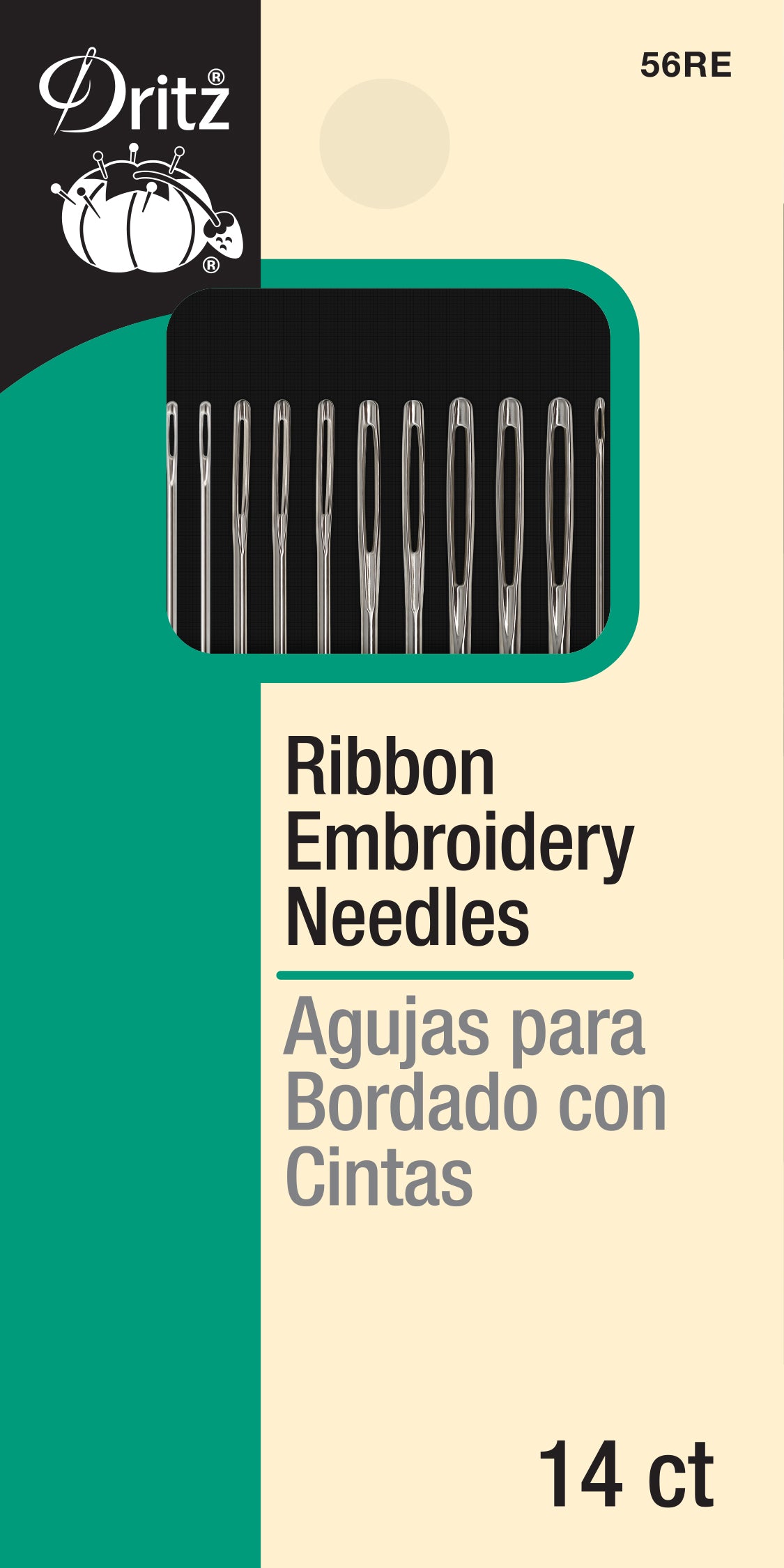 Dritz Ribbon Embroidery Hand Needles