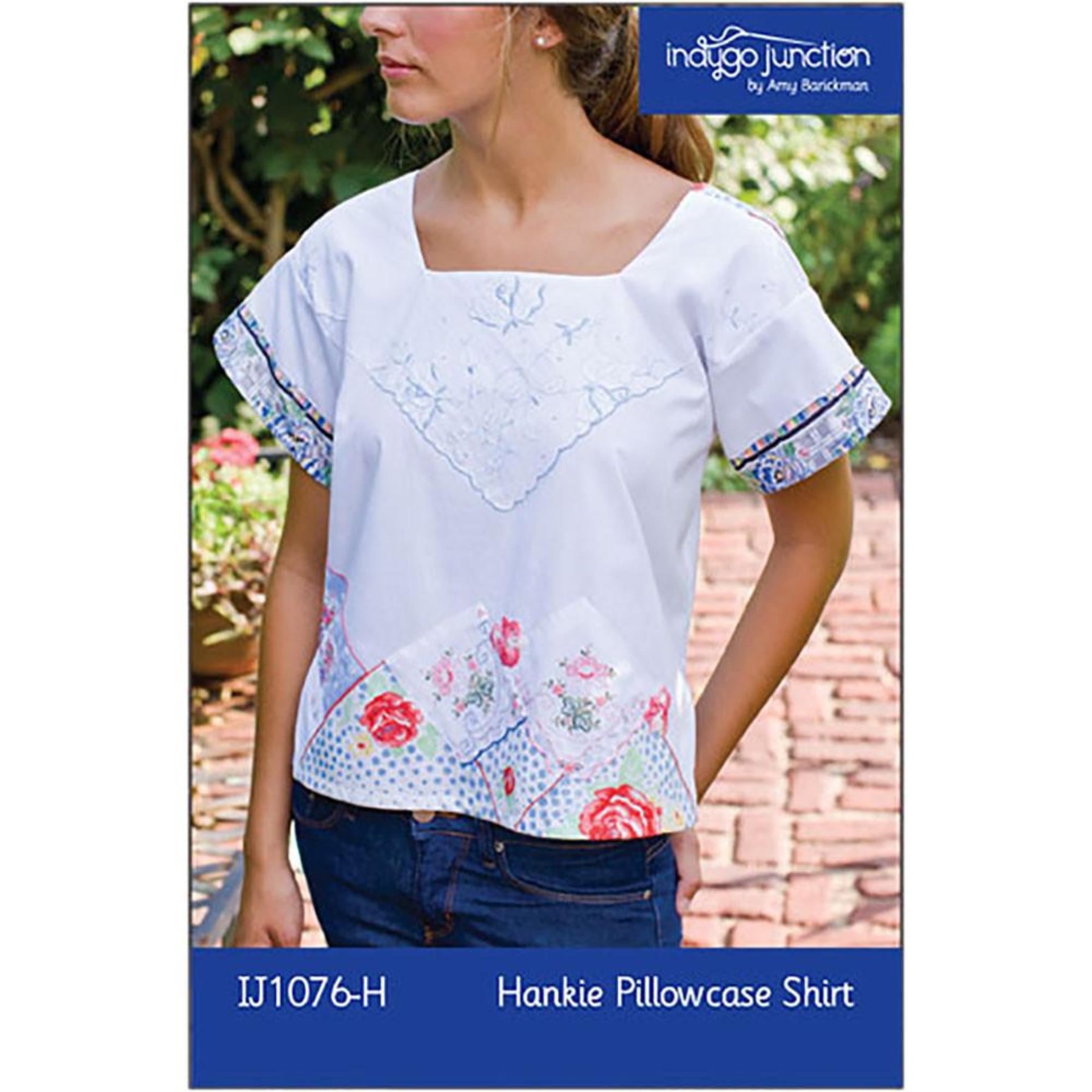Indygo Junction Hankie Pillowcase Shirt Pattern Free PDF Download