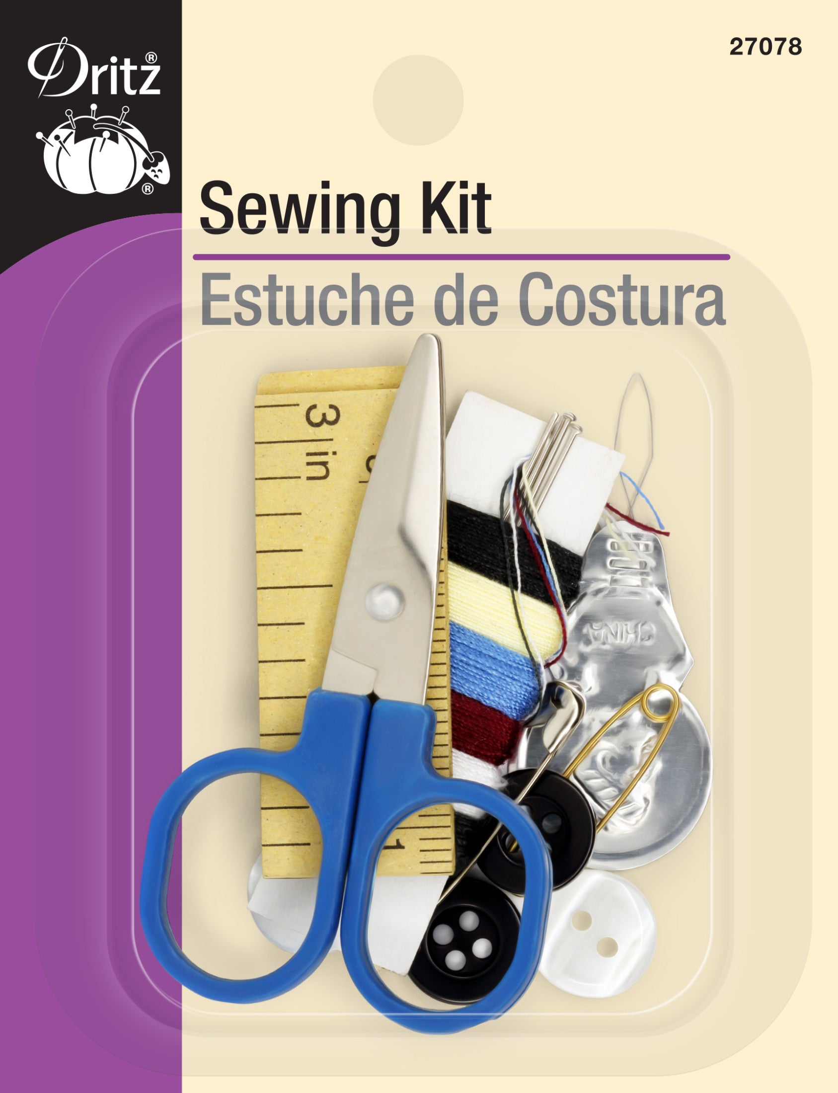 ディッセンバーメイ　セット Dritz Travel Sewing Kit | Handicraft