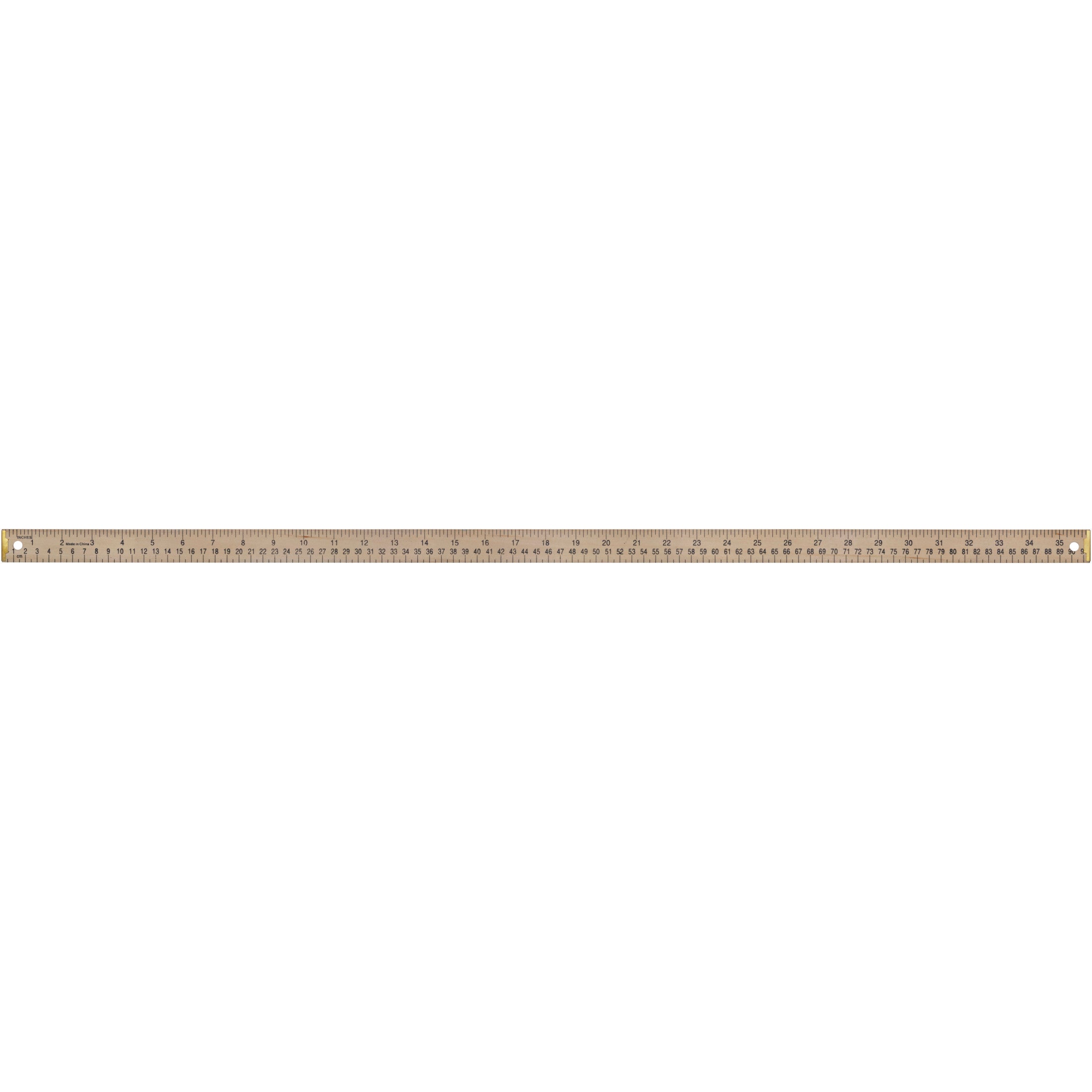 Dritz Wooden Yardstick, 1/4 x 36-Inch, Natural
