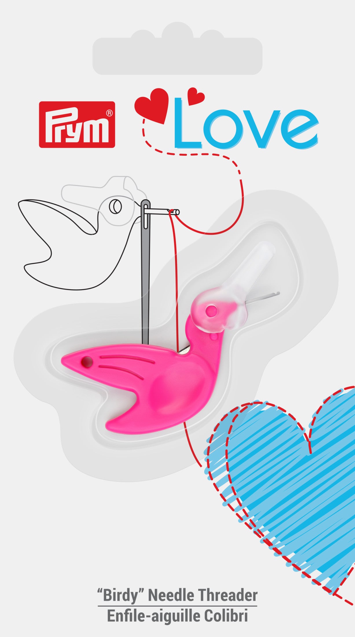 Prym Love Birdy Needle Threader Prym Love Birdy Needle Threader