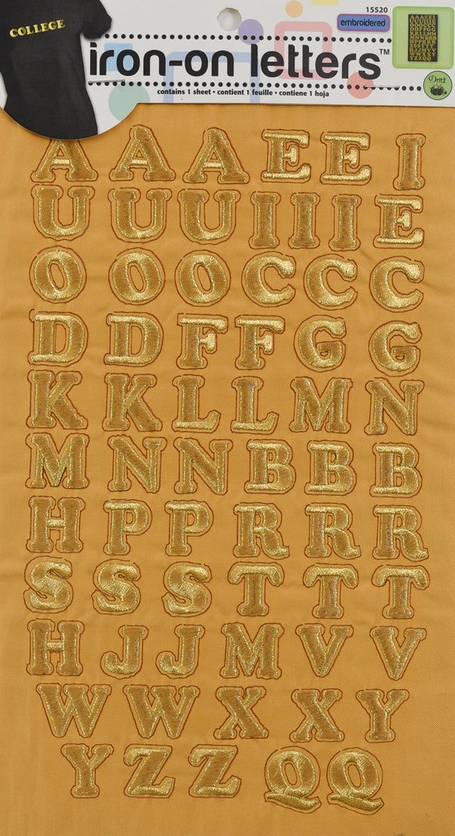 Iron on Letters 