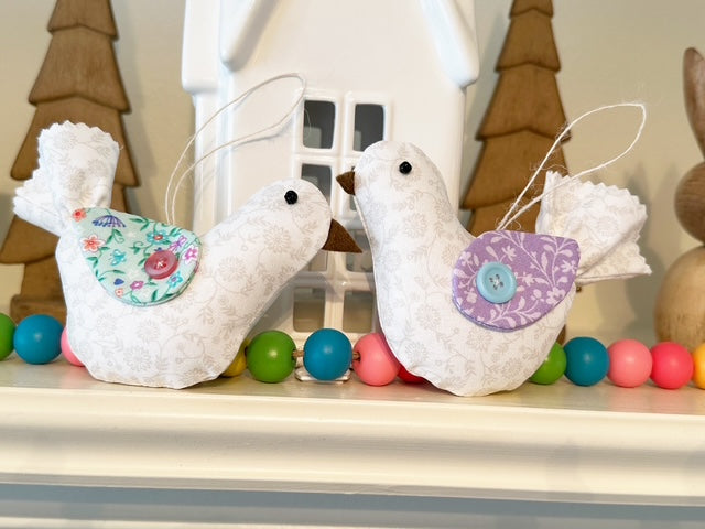 Easy DIY Spring Bird Ornament