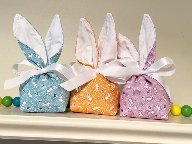 Easy Bunny Treat Bag Sewing Project