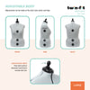 20033|Dritz Twin-Fit Adjustable Dress Form, Large