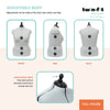 20034|Dritz Twin-Fit Adjustable Dress Form, Full-Figure
