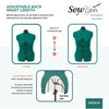 20421|Dritz Sew You Adjustable Dress Form, Medium