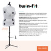20034|Dritz Twin-Fit Adjustable Dress Form, Full-Figure