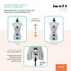 20030|Dritz Twin-Fit Adjustable Dress Form, Petite