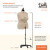 20023|Dritz My Double Designer Adjustable Dress Form, Full-Figure