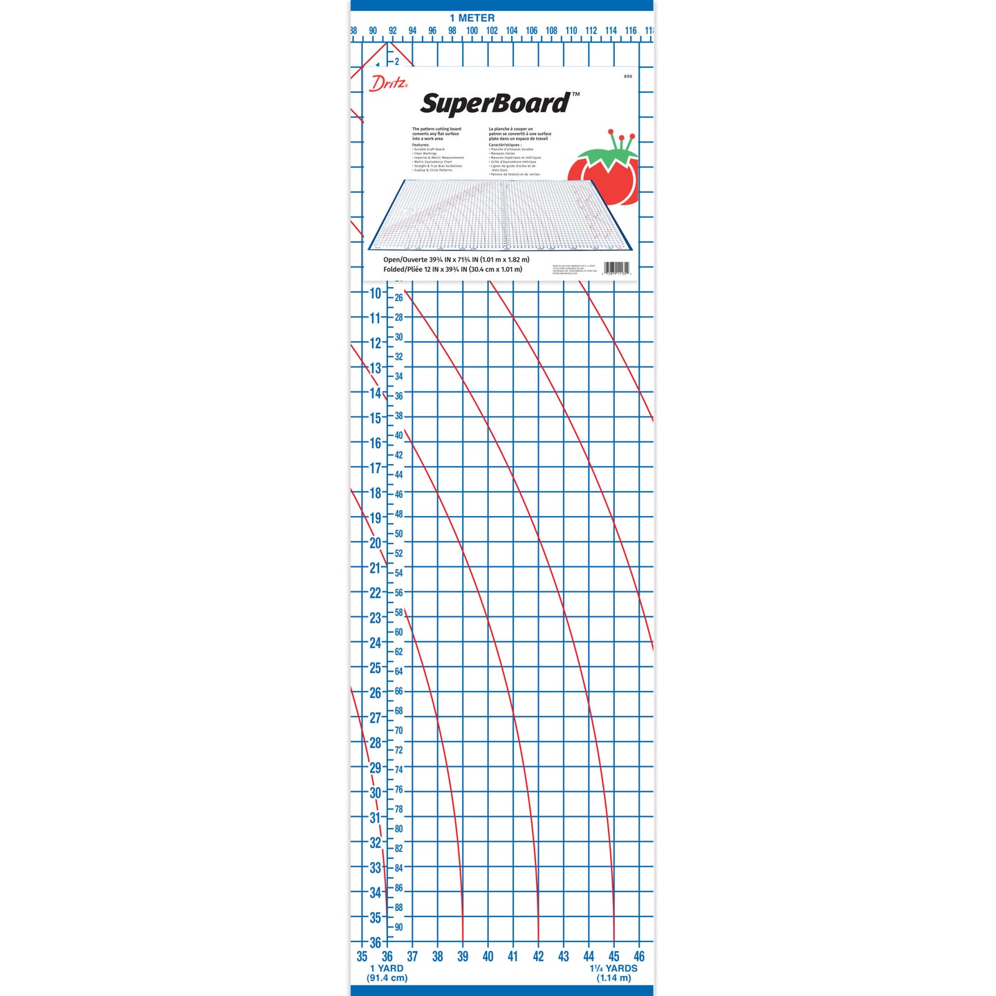 890|Dritz Foldable Cutting Superboard