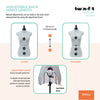 20031|Dritz Twin-Fit Adjustable Dress Form, Small