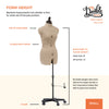 20021|Dritz My Double Designer Adjustable Dress Form, Small