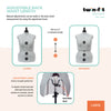 20033|Dritz Twin-Fit Adjustable Dress Form, Large