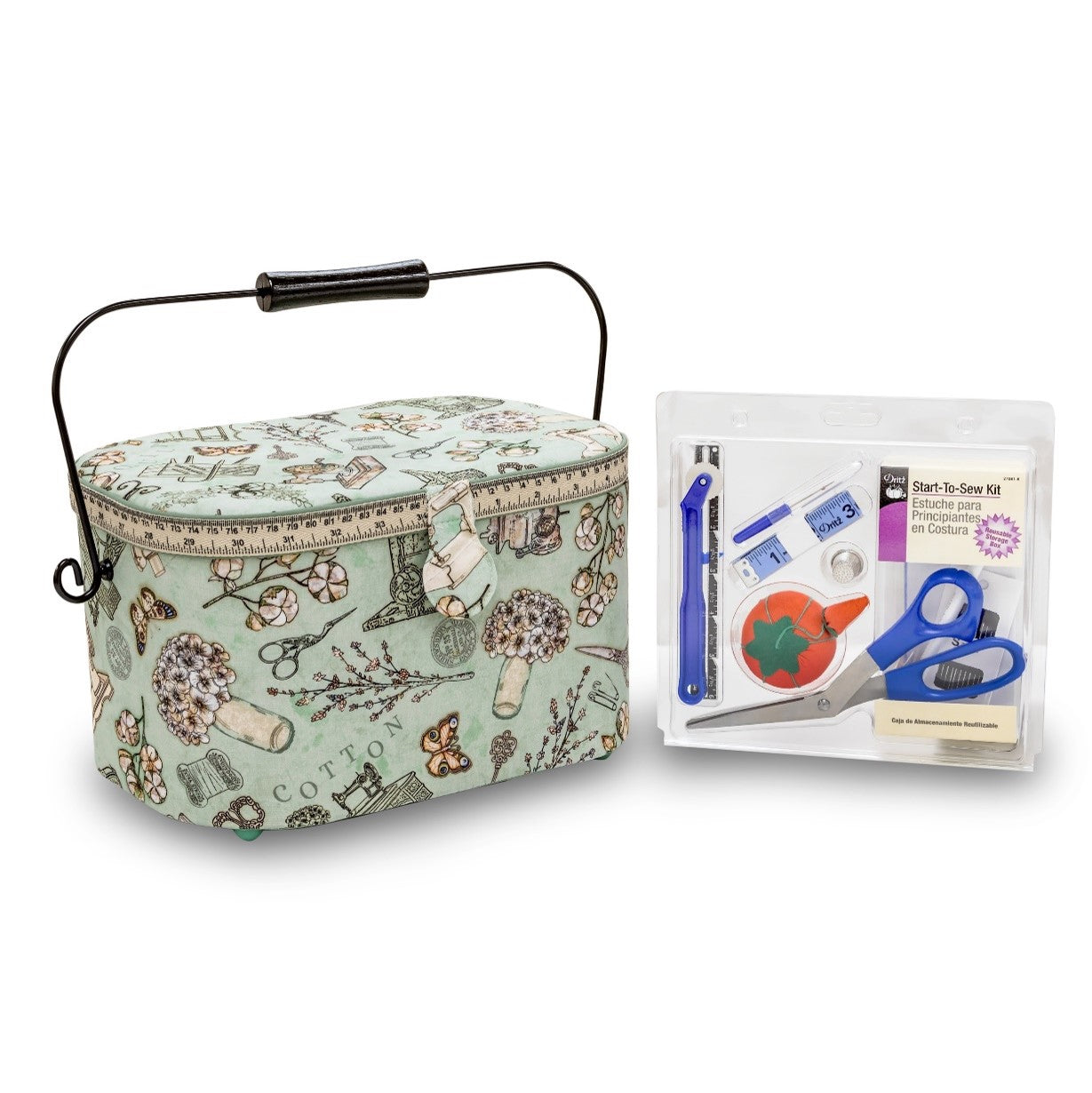 Dritz Sewing Basket Kit