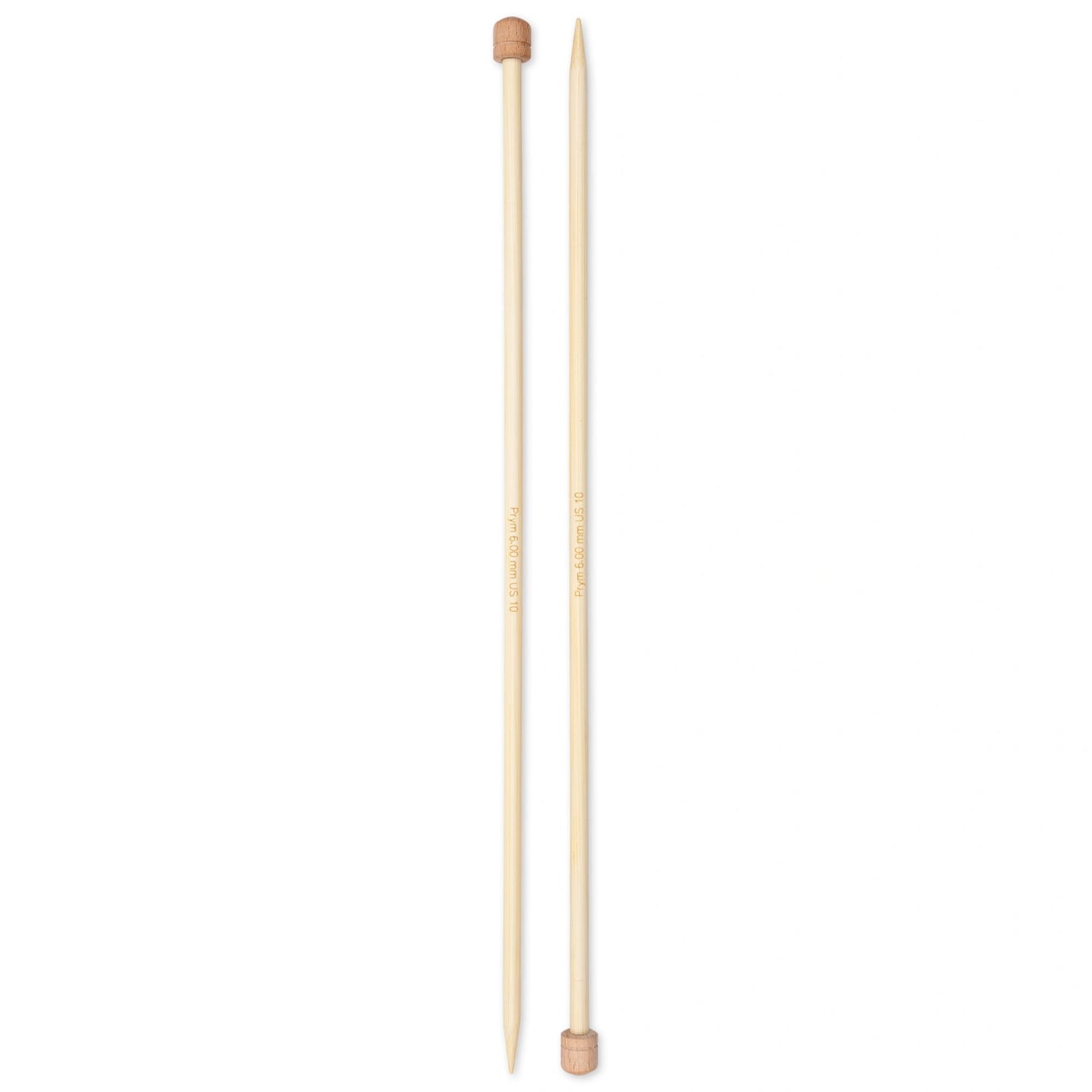 Prym 13 Single Point Bamboo Knitting Needles, 3mm