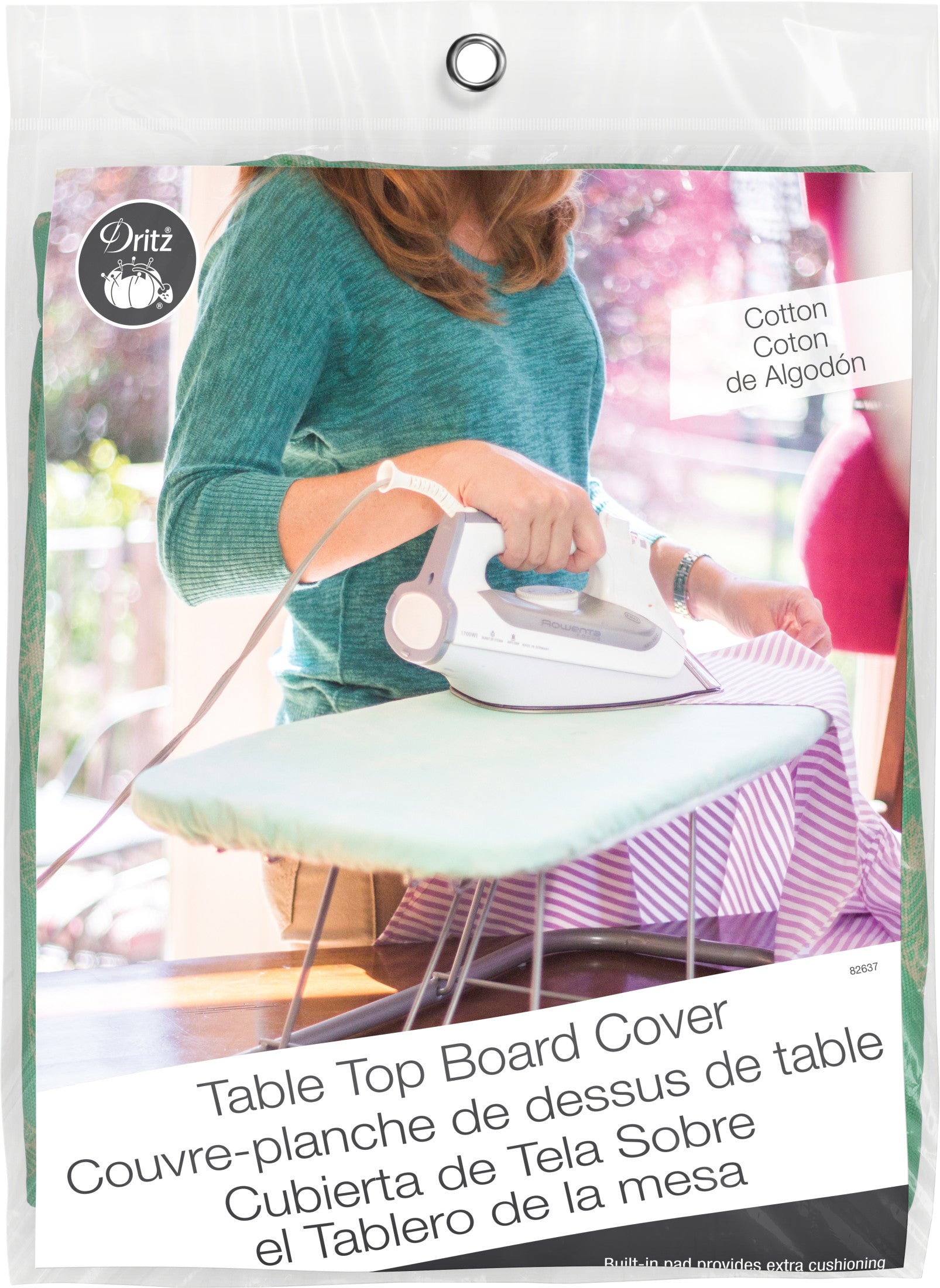 Dritz Cotton Table Top Ironing Board Cover