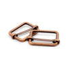 726-32|Dritz 1" Adjustable Slide Buckles, Copper, 2 pc