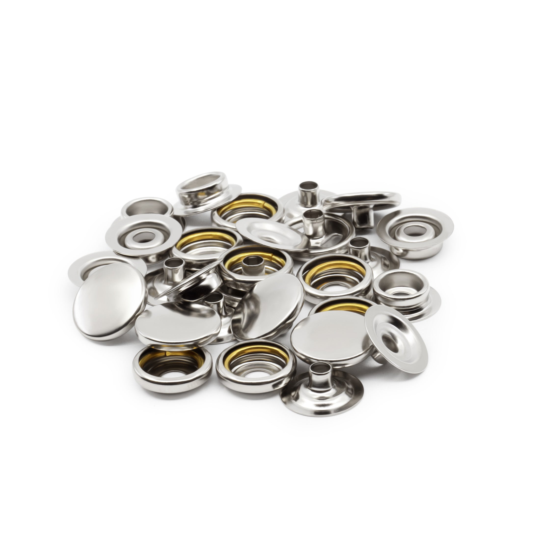 Dritz Metal D Rings 1 4-pkg-nickel
