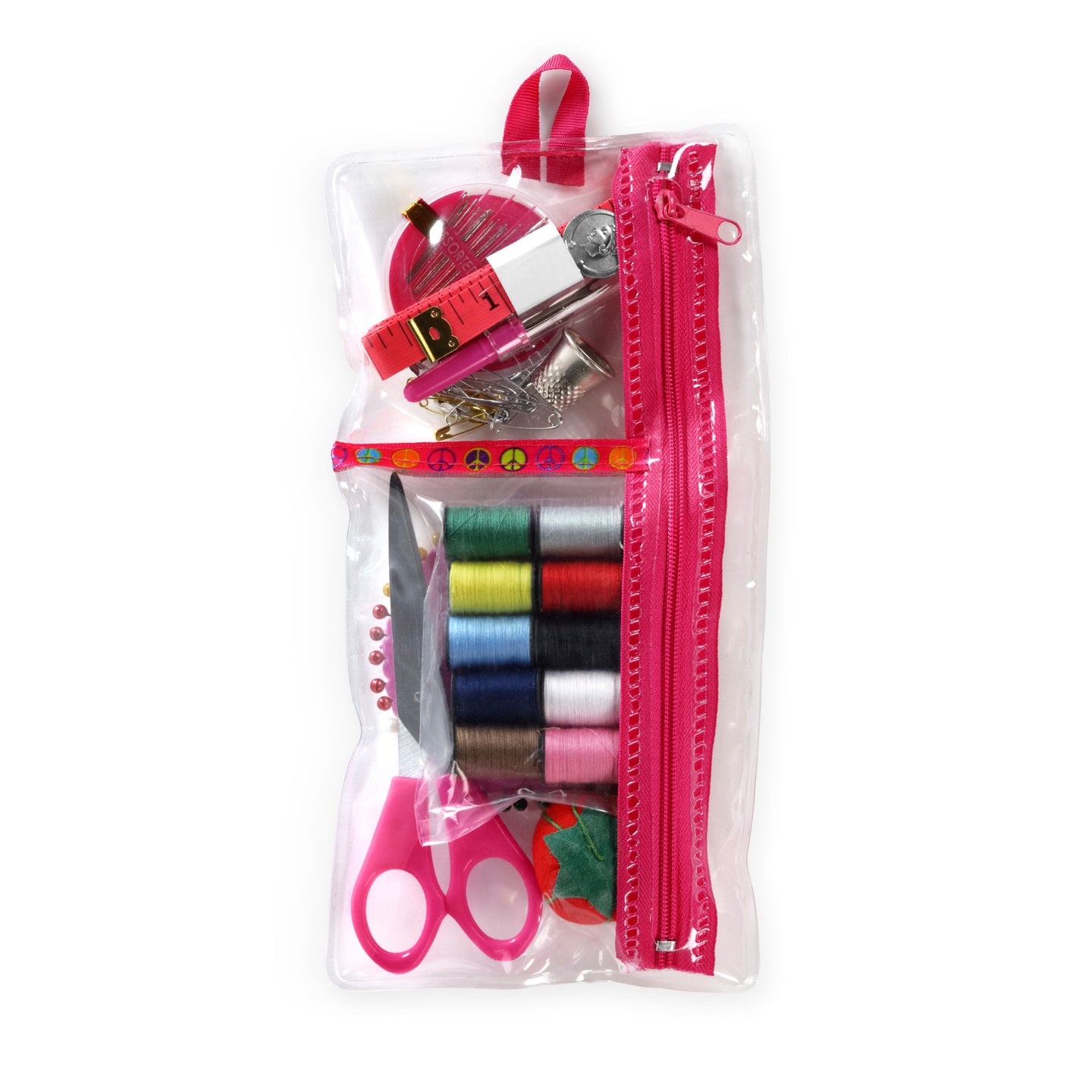 Dritz Sew, Repair & Refashion Sewing Kit Pink
